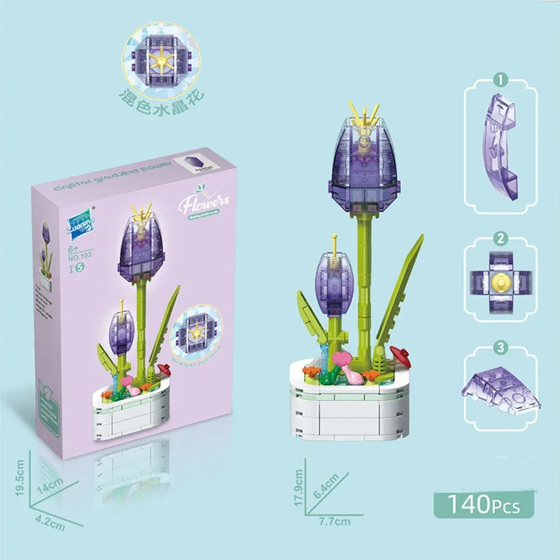 Potted Flowers Building Block