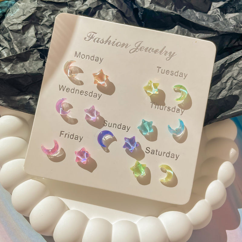 Fairy Celestial Stud Earrings Set