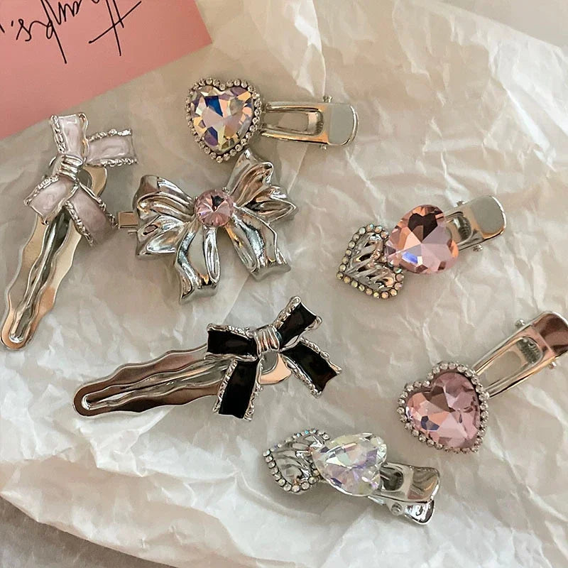 Rhinestone Hairpins