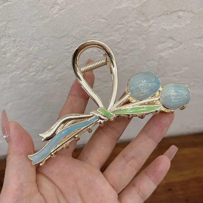 Tulip Hair Claw Clip