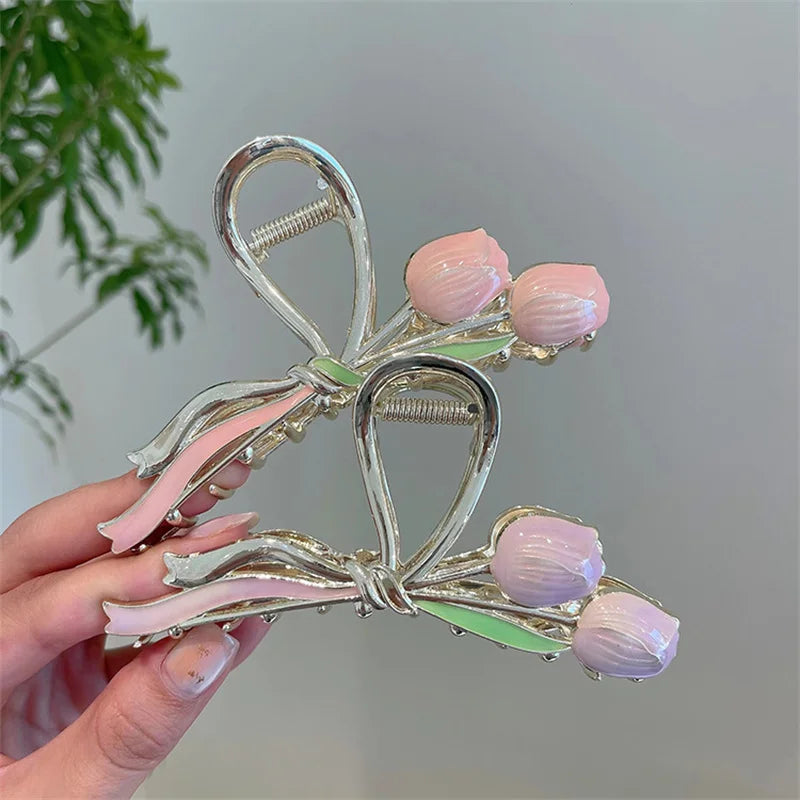 Tulip Hair Claw Clip