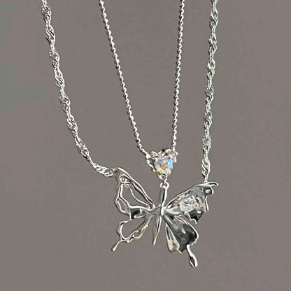 Punk Y2K Butterfly Necklace