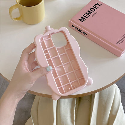 3D Pink Pig Phone Case