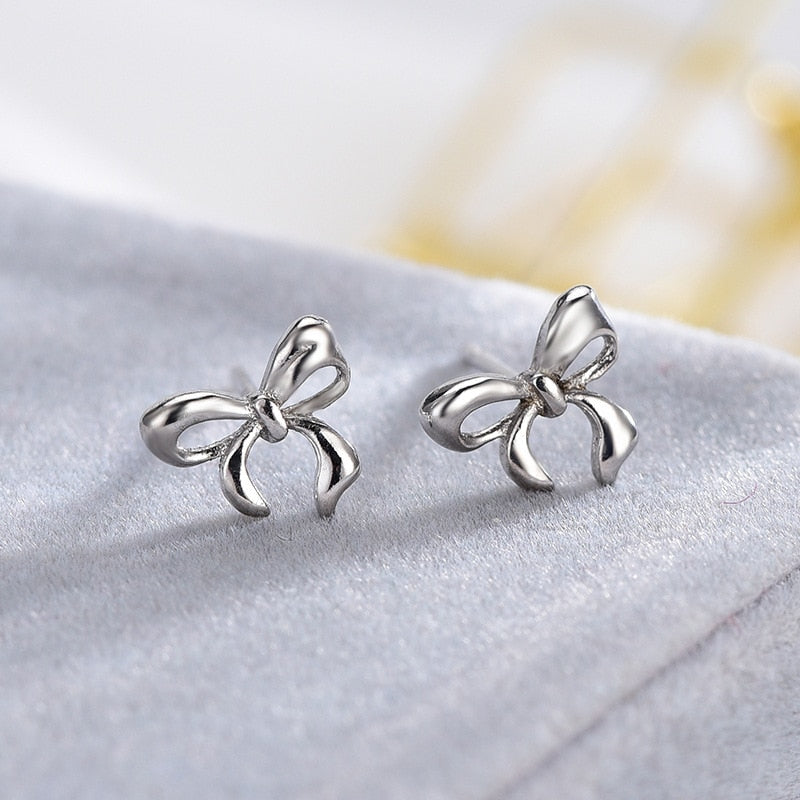 Bow Stud Earrings