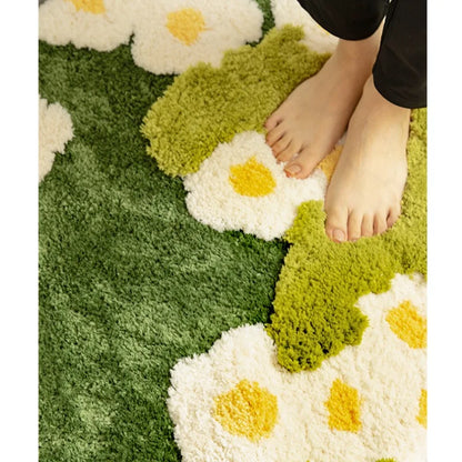 Garden Bloom Plush Carpet