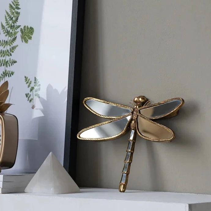 Retro Butterfly &amp; Dragonfly Wall Mirror