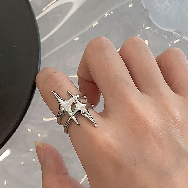 Cross Stars Rings