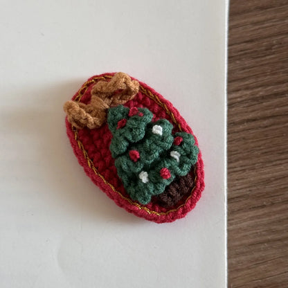 Christmas Tree Hairpin