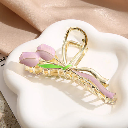 Tulip Hair Claw Clip