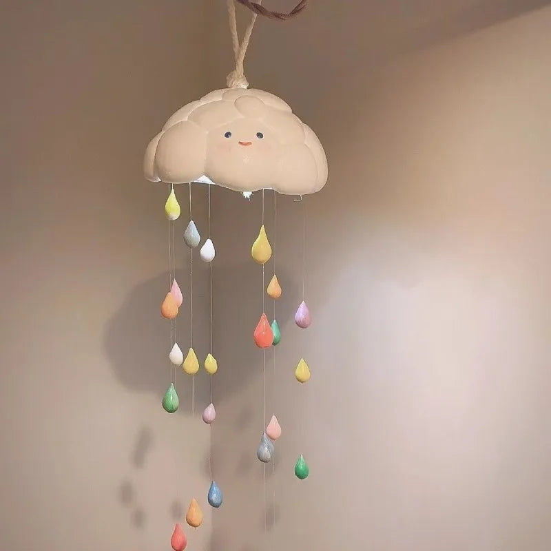 DIY Rainy Cloud Wind Chime
