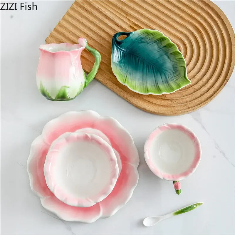 Flower Ceramic Set