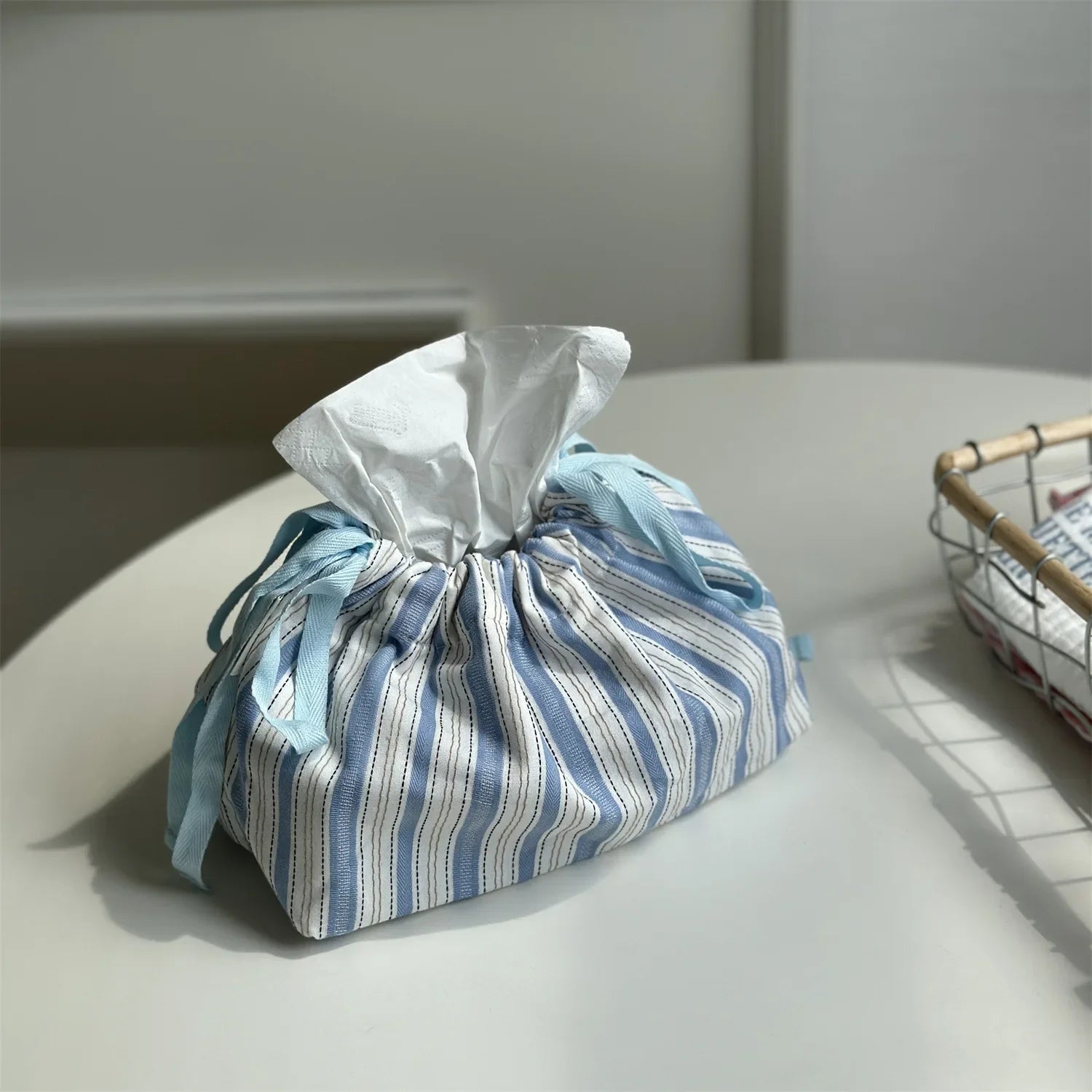 Plaid Tissue Box