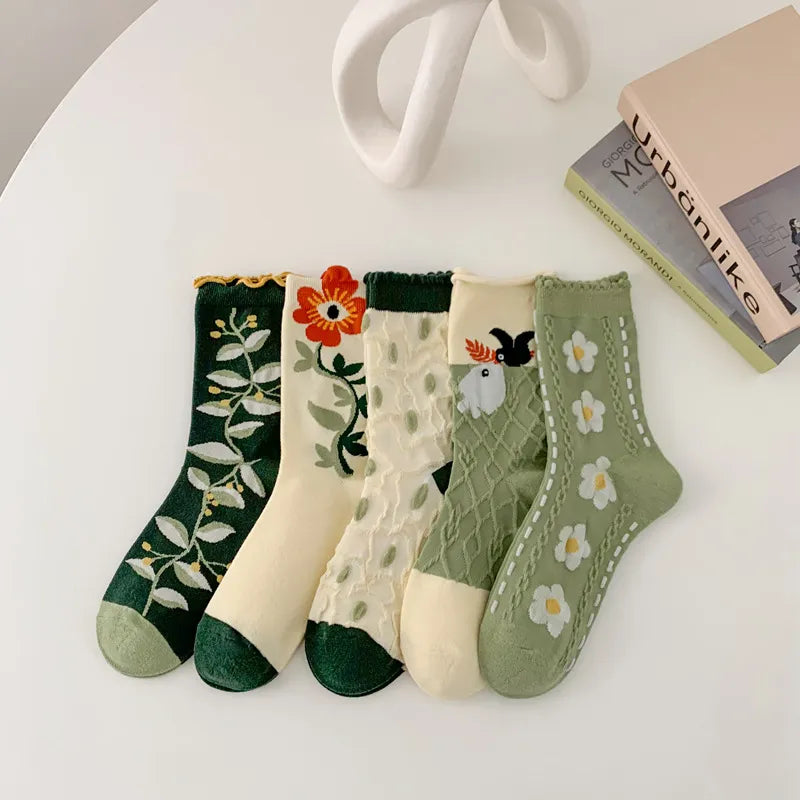 Forest Socks 5 Pairs