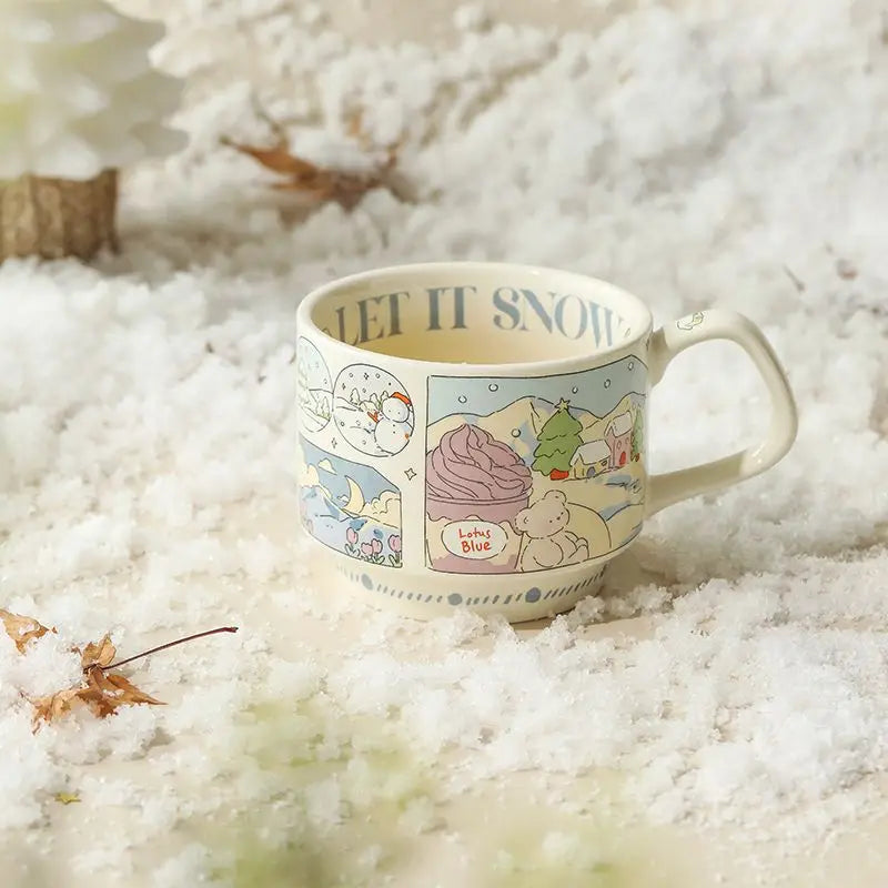 LET IT SNOW Ceramic Mug