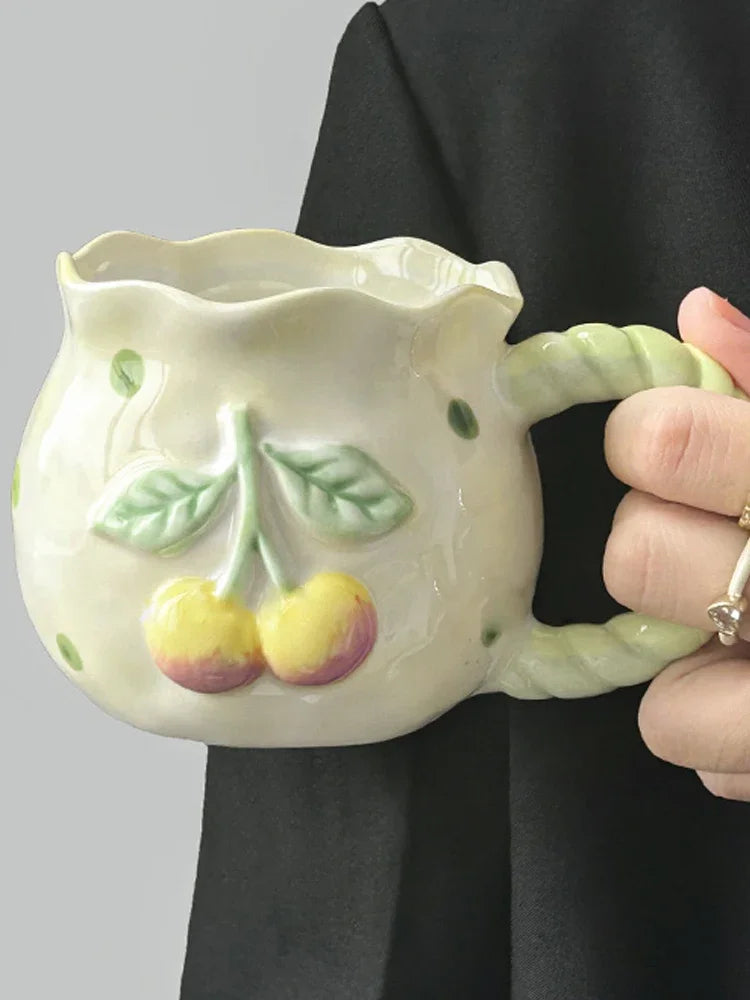 Cherry Ceramic Mug