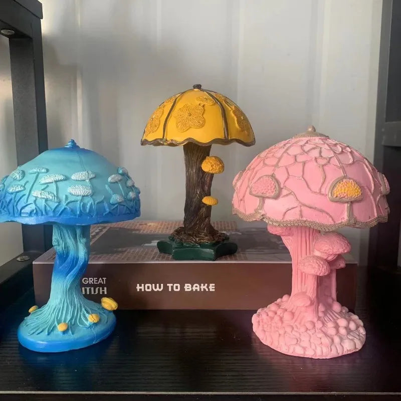 Vintage Mushroom Table Lamp