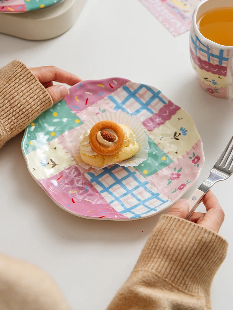 Ceramic Quilted Tableware