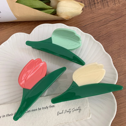 Tulip Hair Claw Clips