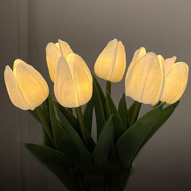 LED Tulips Flower Bouquet Lamp