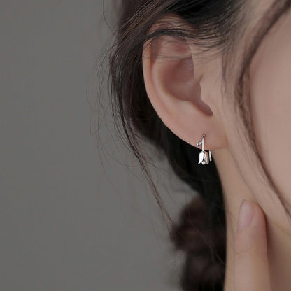 Dainty Tulip Earrings