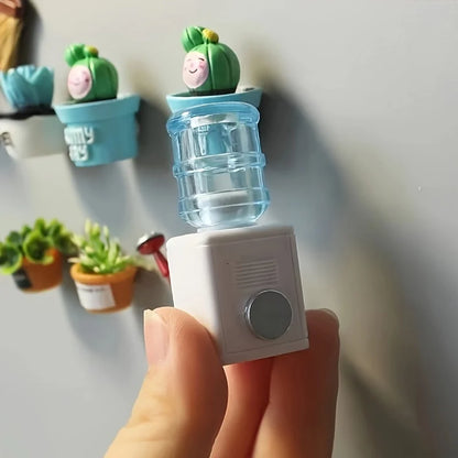 Mini Water Dispenser Fridge Magnet