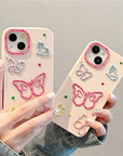 Pink Butterfly Phonecase