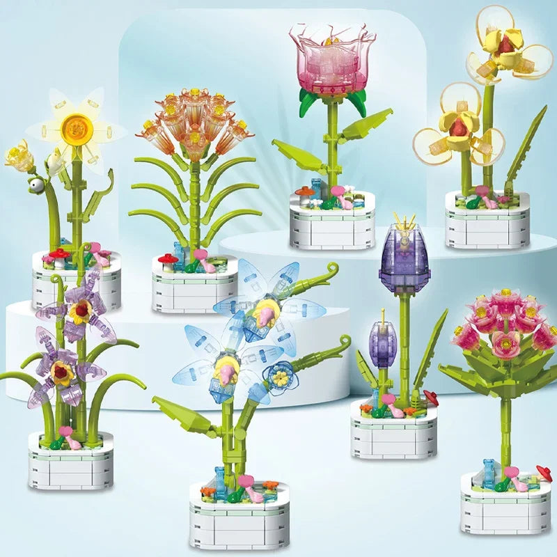 Potted Flowers Building Block