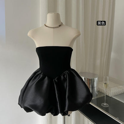 Elegant Strapless Mini Dress