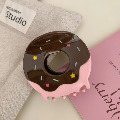 Donut Hair Claw Clip