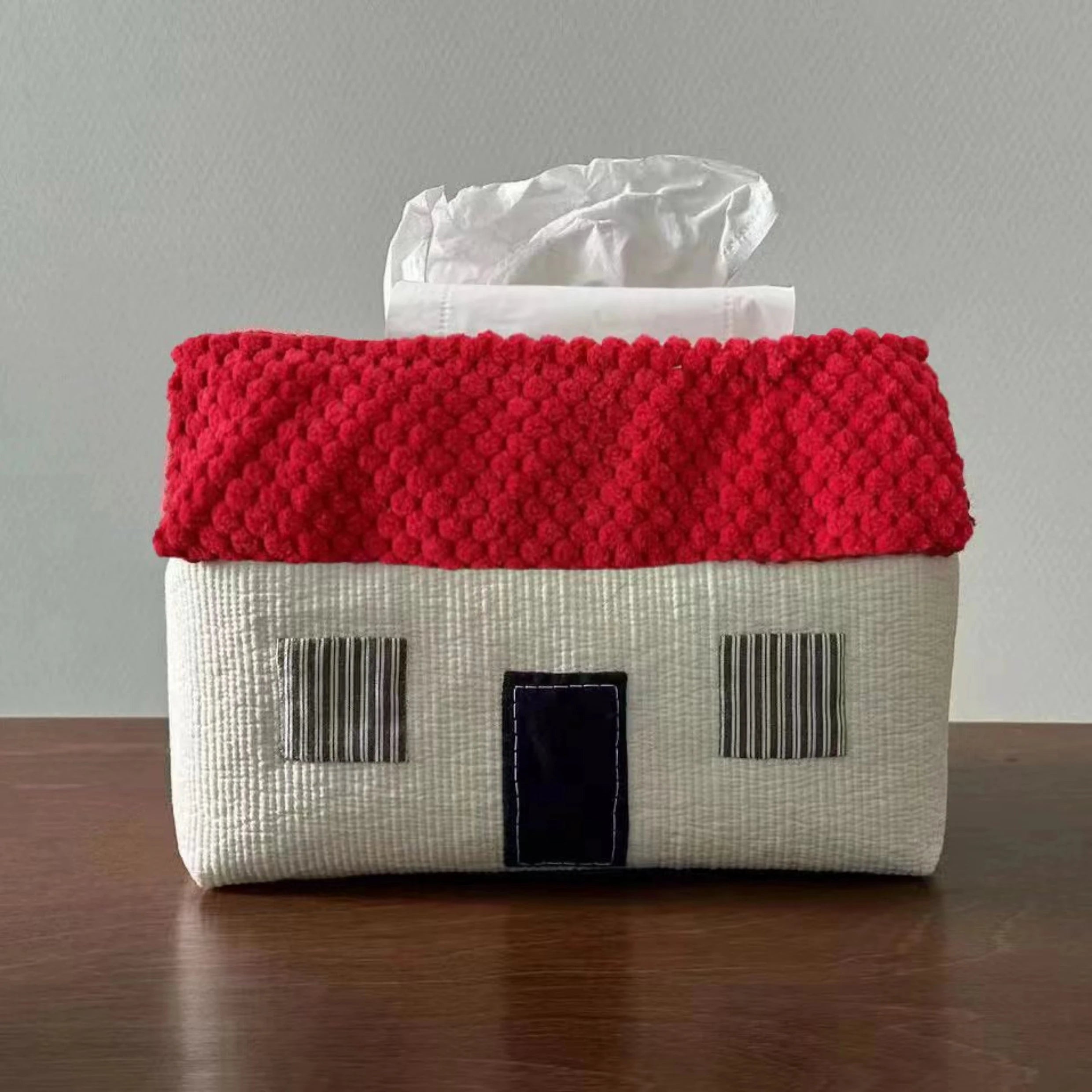 House Fabric Tissue Box