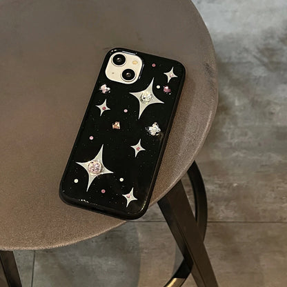 Rhinestone Star iPhone Case