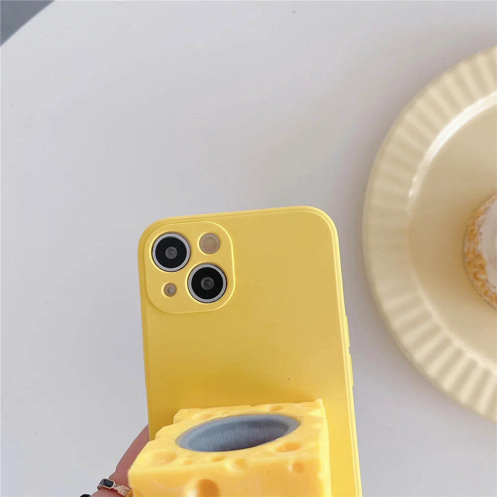 Mouse and Cheese iPhone Case