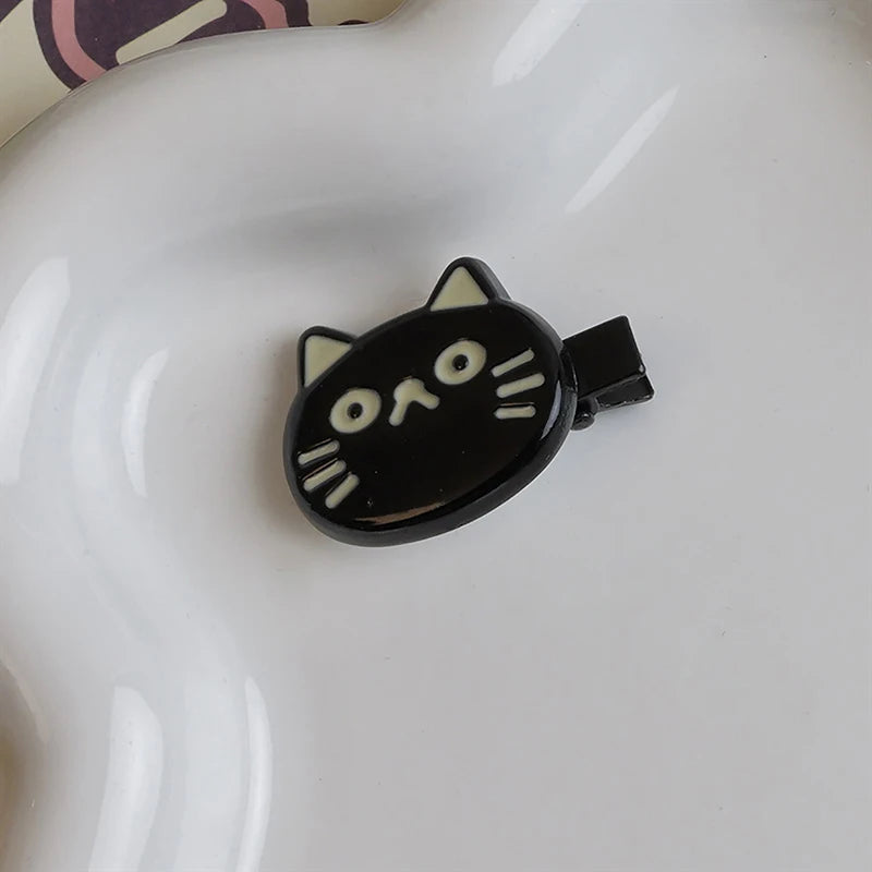 Mini Fish &amp; Cat Hairpins