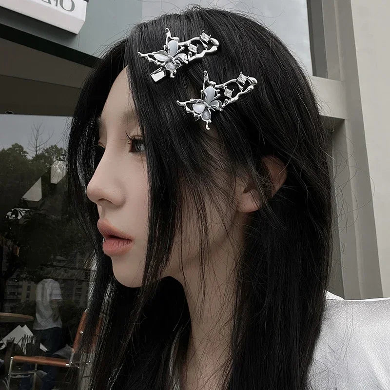 Metal Butterfly Hairpin