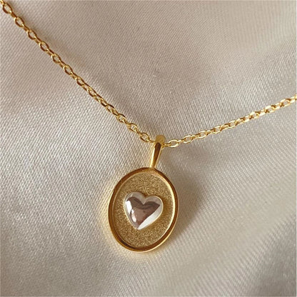 Love Oval Necklace