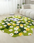 Garden Bloom Plush Carpet