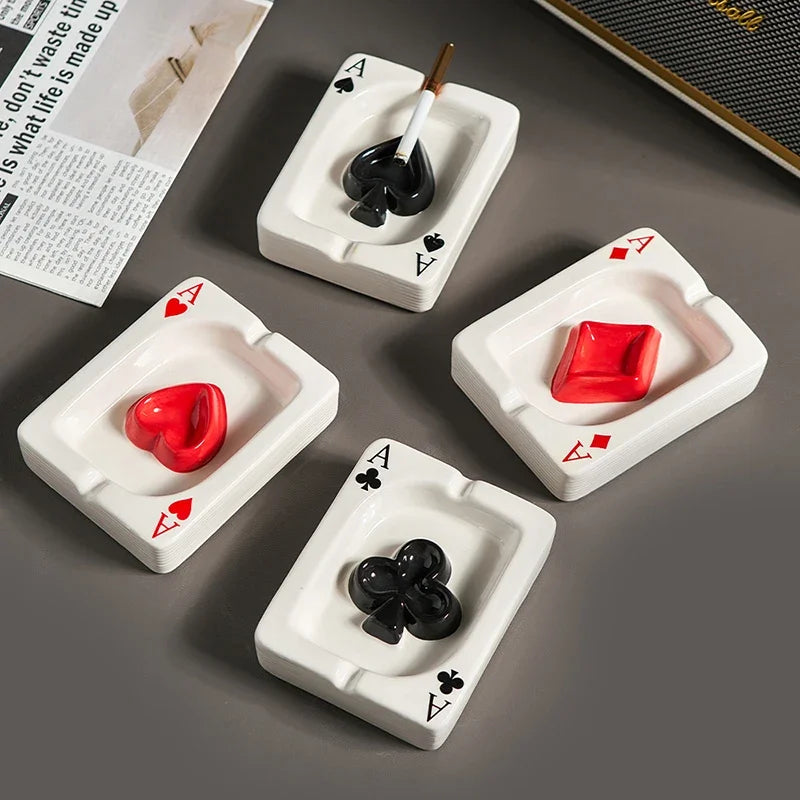 Playing Card Ashtray