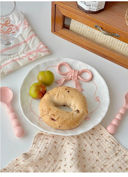 Porcelain Bowknot Plate