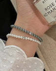 French Retro Pearl Bracelet