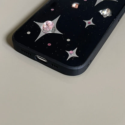 Rhinestone Star iPhone Case