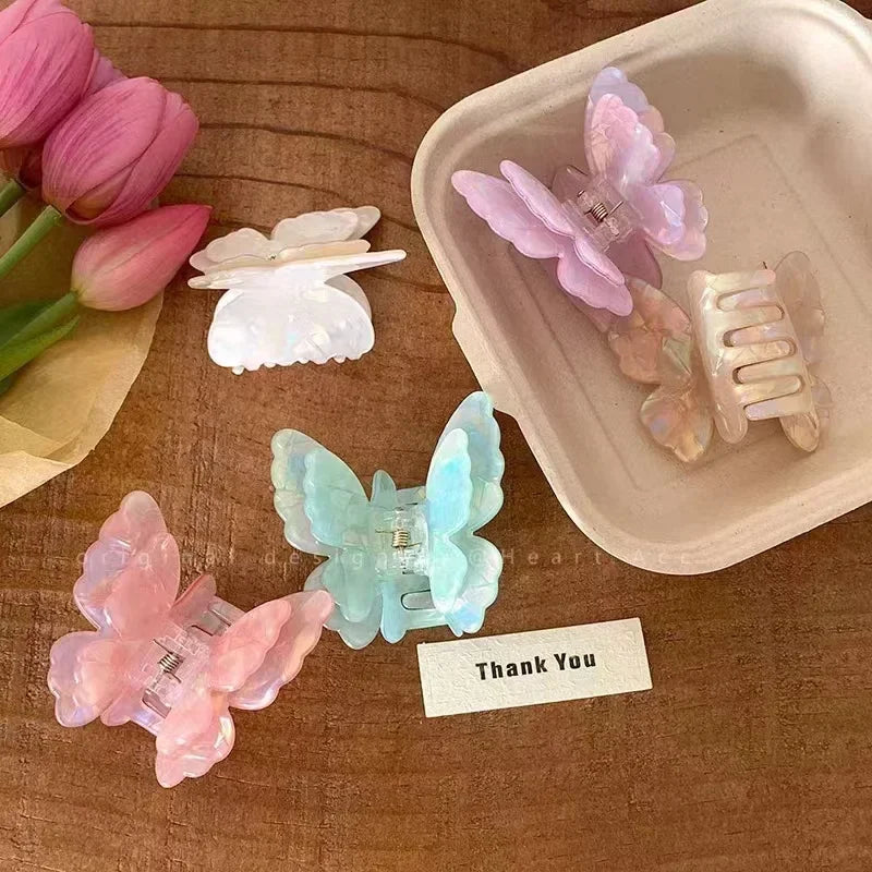 Fairy Butterfly Hair Claw Clip