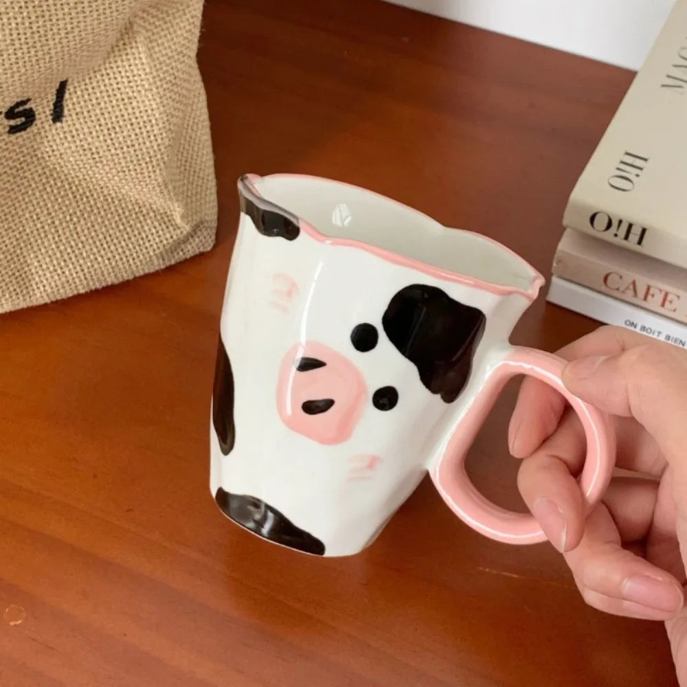 Handmade Cow Mug