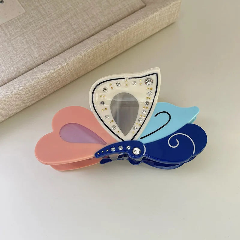 Butterfly Hair Claw Clips