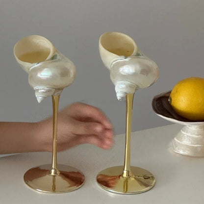 Shell Wine Glass