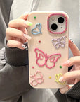 Pink Butterfly Phonecase