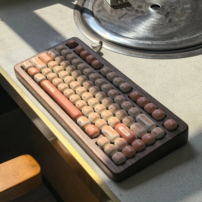 Steamed Bread Keycap Keyboard