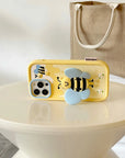 Busy Bee with Fold Wing iPhone Case