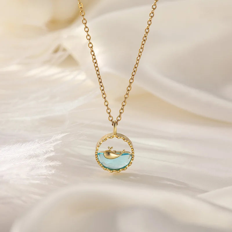 Whale Necklace