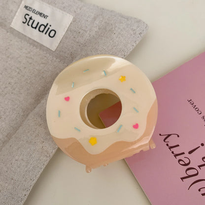 Donut Hair Claw Clip