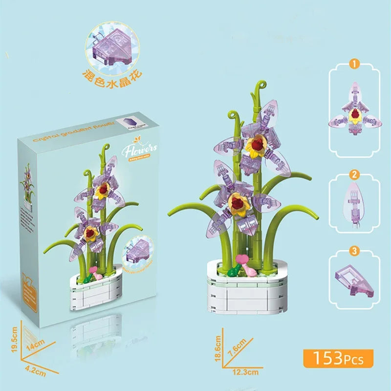 Potted Flowers Building Block